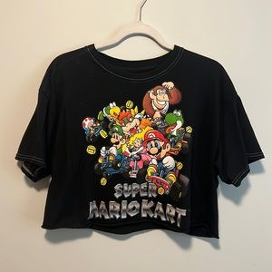Mario kart crop top